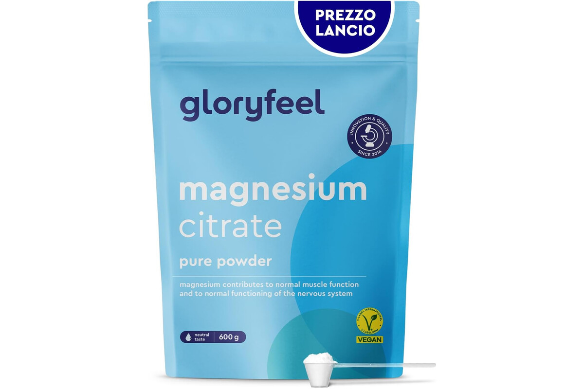 600 g di magnesio citrato in polvere a prezzo vantaggioso: più risparmio per il tuo benessere quotidiano