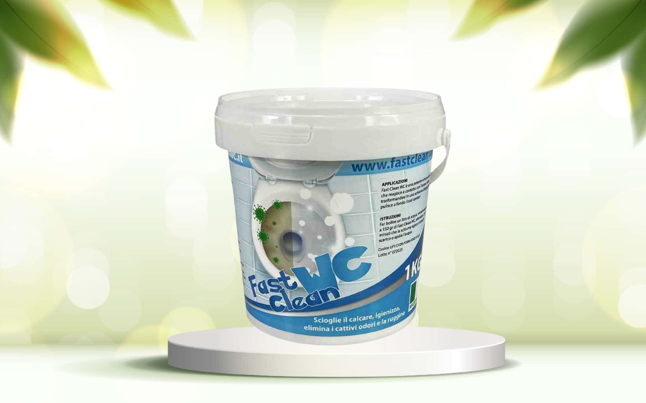 Pulizia senza sforzo: scopri Fast Clear WC per un bagno splendente e igienizzato
